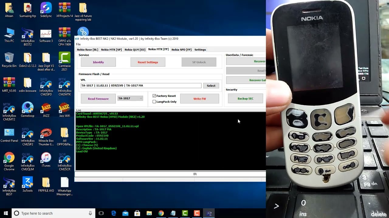 Nokia 130 TA 1017 Flash With Nokia Best 2
