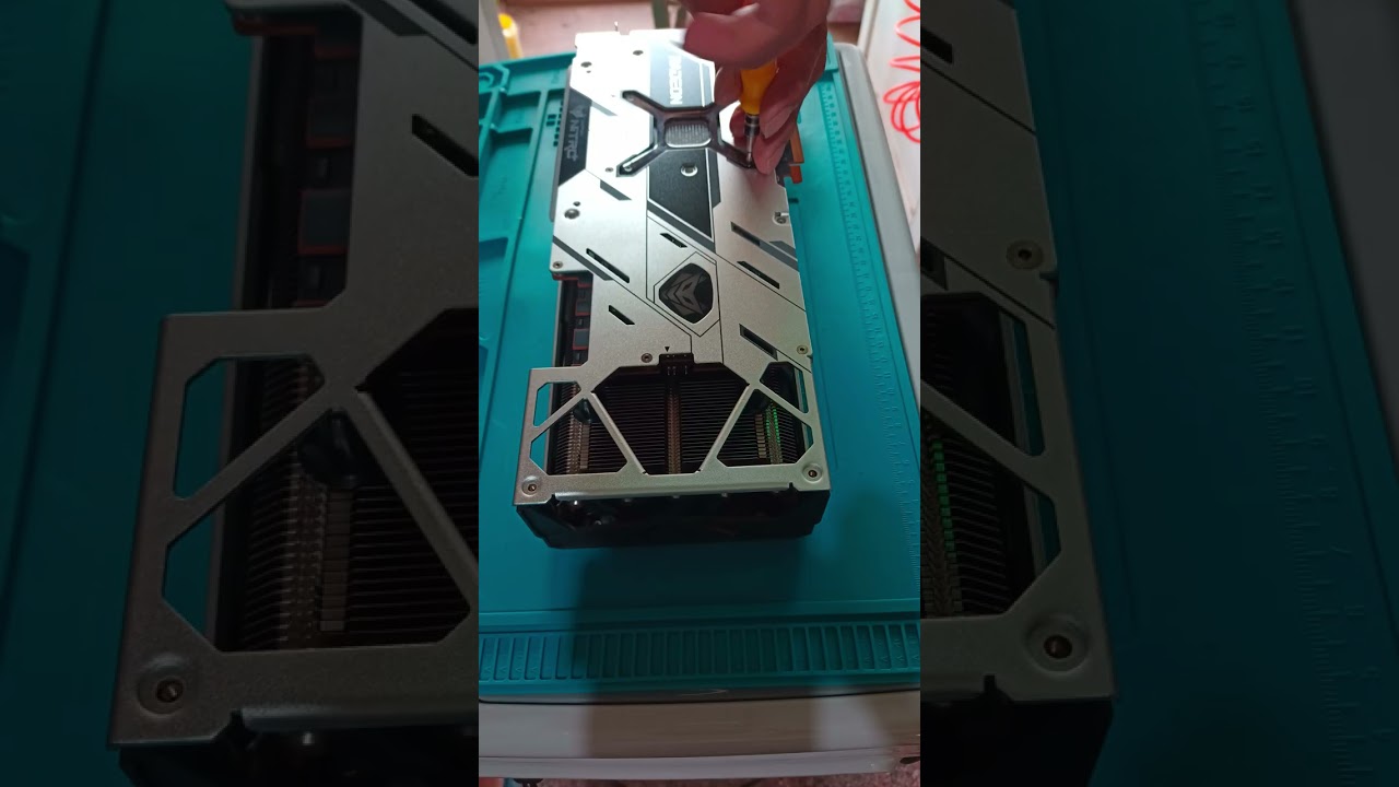 SAPPHIRE RX 6900XT ESPECIAL EDITION CAMBIO DE PASTA TERMICA