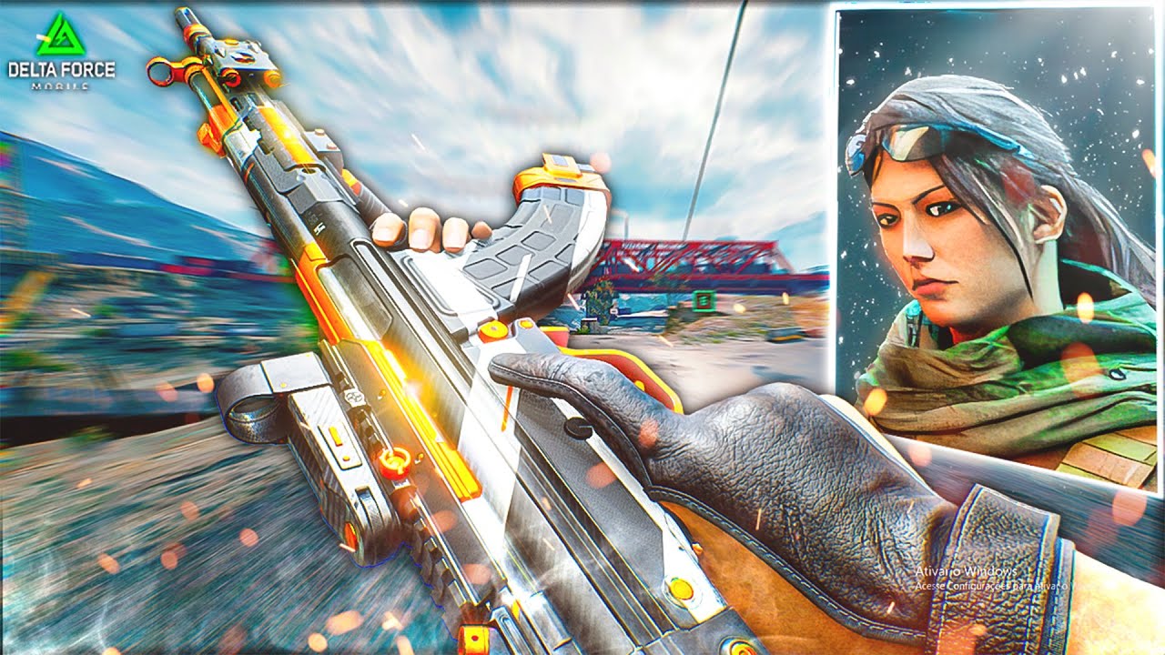 COMBO META IGNORADO? PTR32 + LUNA faz ESTRAGO no DELTA FORCE MOBILE 🔥🔥