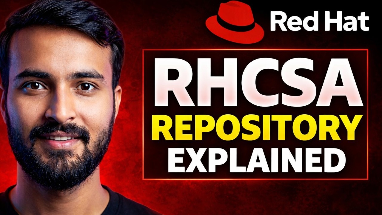 BaseOS vs AppStream? RHCSA Repository Configuration RHEL 9 Exam Prep #RHCSA #linux #repository
