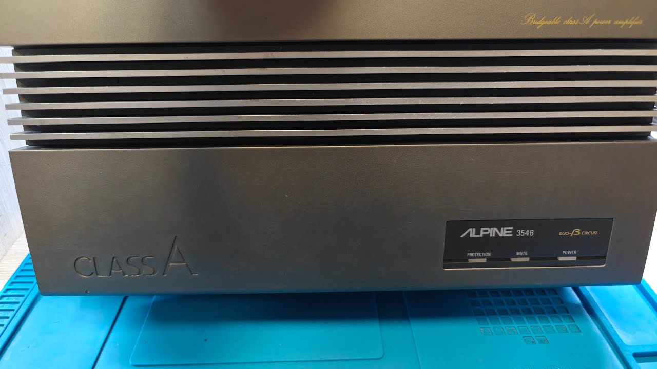 Alpine Juba 3546 ремонт, измерения