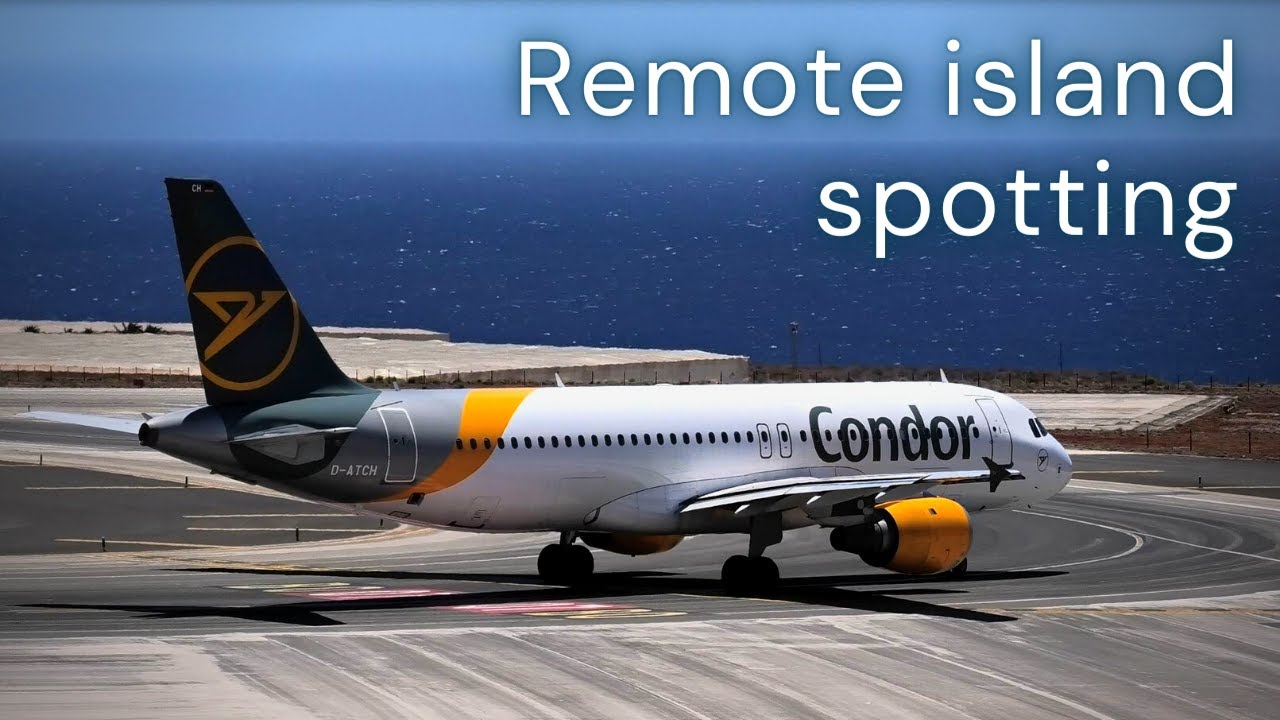 Наблюдение за самолетами на острове Тенерифе: аэропорты TFS и TFN 🇪🇸✈️