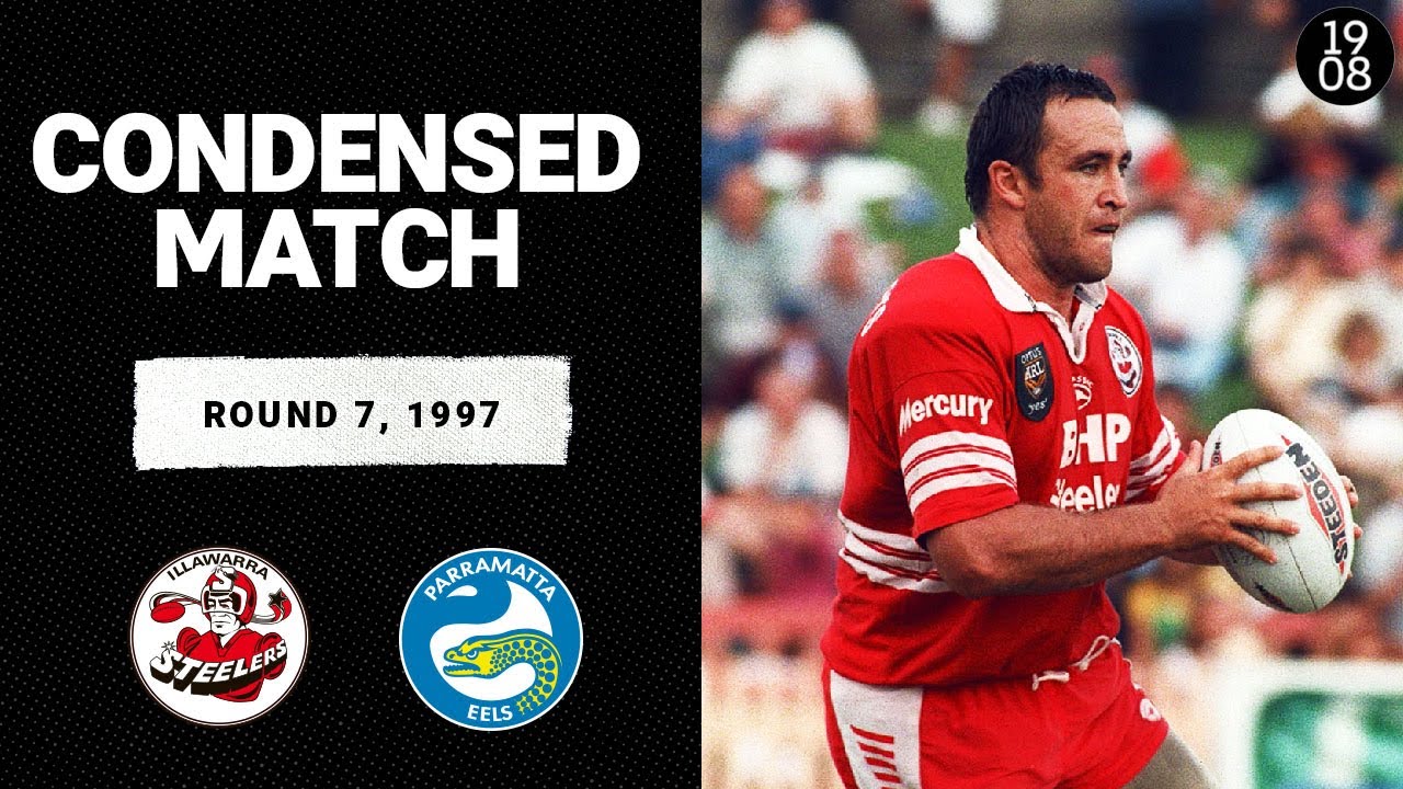 Illawarra Steelers vs. Parramatta Eels | Round 7, 1997 | Condensed Match | NRL