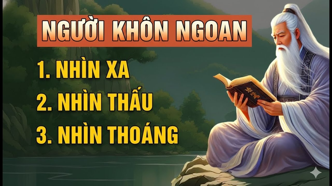 Người Khôn Ngoan: 3 Cách Nhìn Xa, Nhìn Thấu, Nhìn Thoáng