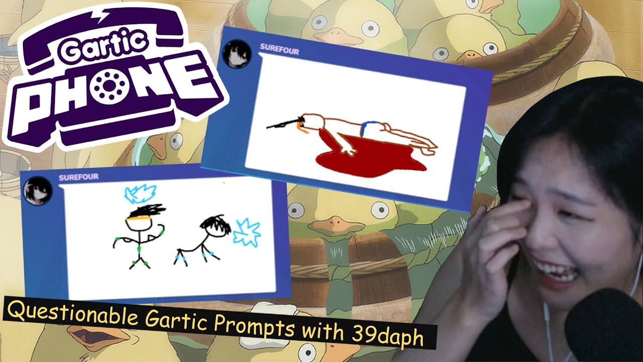 39daph Plays Gartic Phone: Marvel Rivals Cut