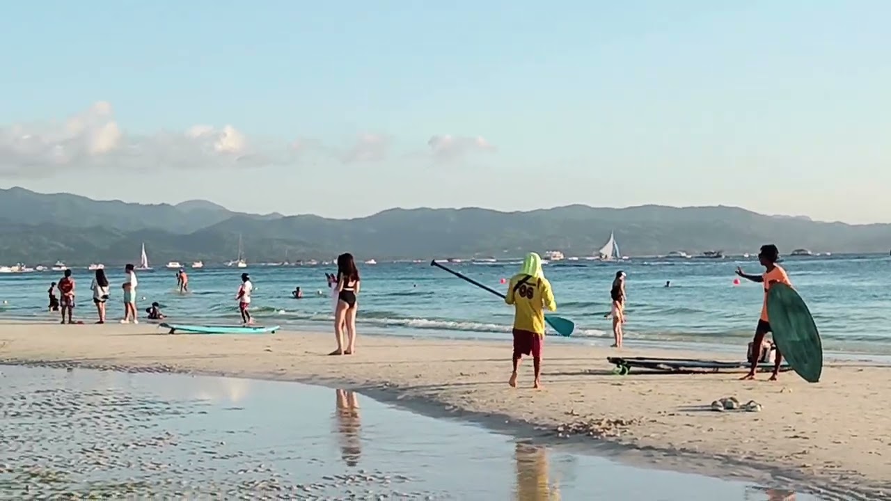Sabay Tayo Boracay Vlog26 March 7.2026 Saturday 5:30pm. Afternoon view Boracay Island #beach#travel