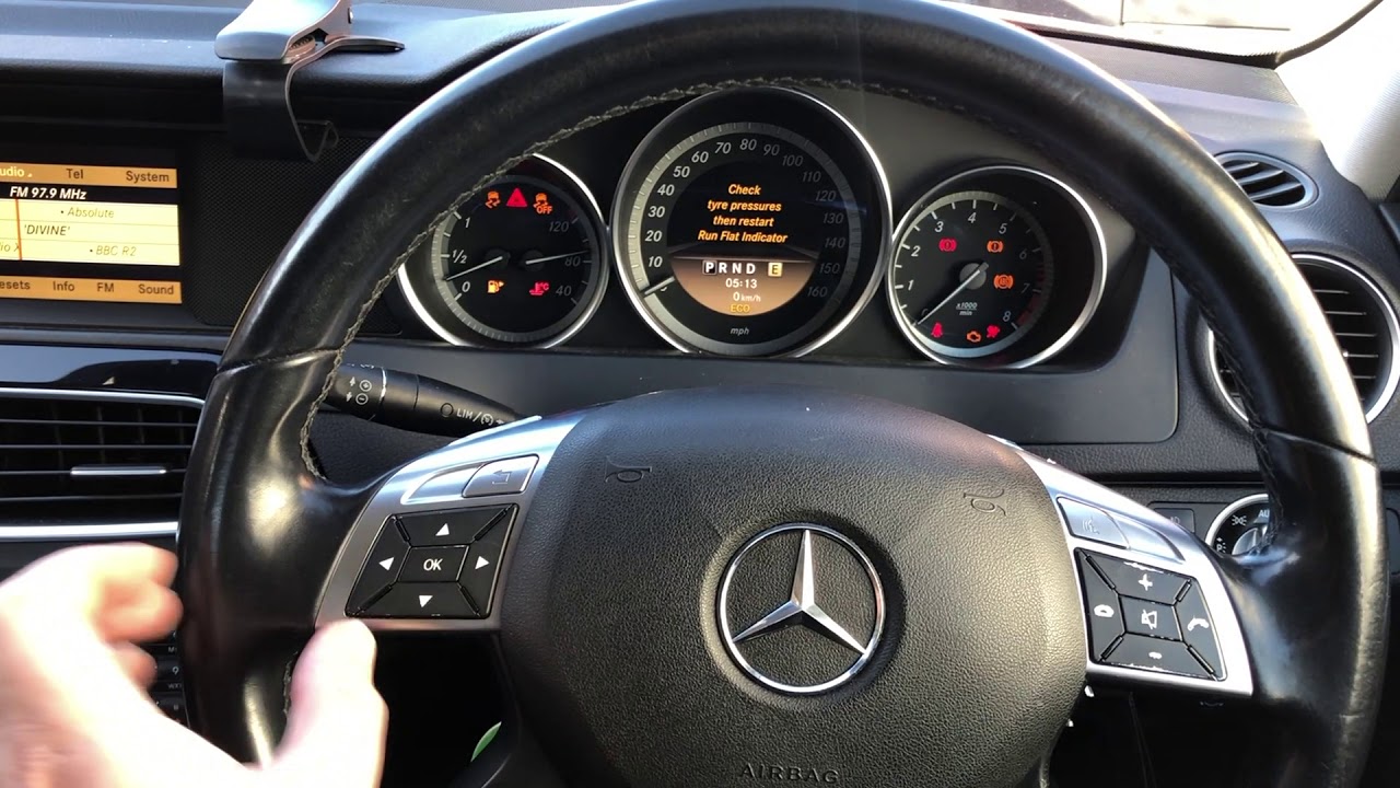 W204 steering wheel buttons problem full fixed
