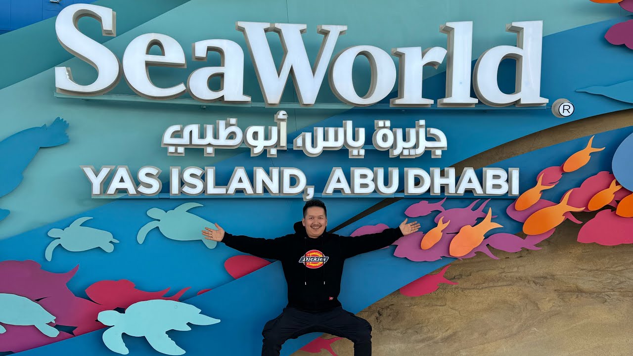 Sea World Yas Island Abu Dhabi 🐟 🐠 🐬 🎢👍😊