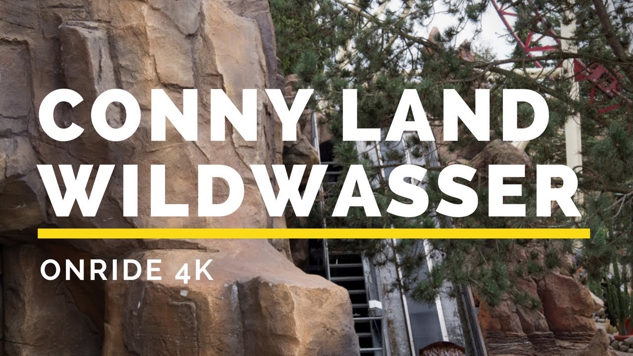 Conny Land - Wildwasserbahn Onride 4K - 2018 Version