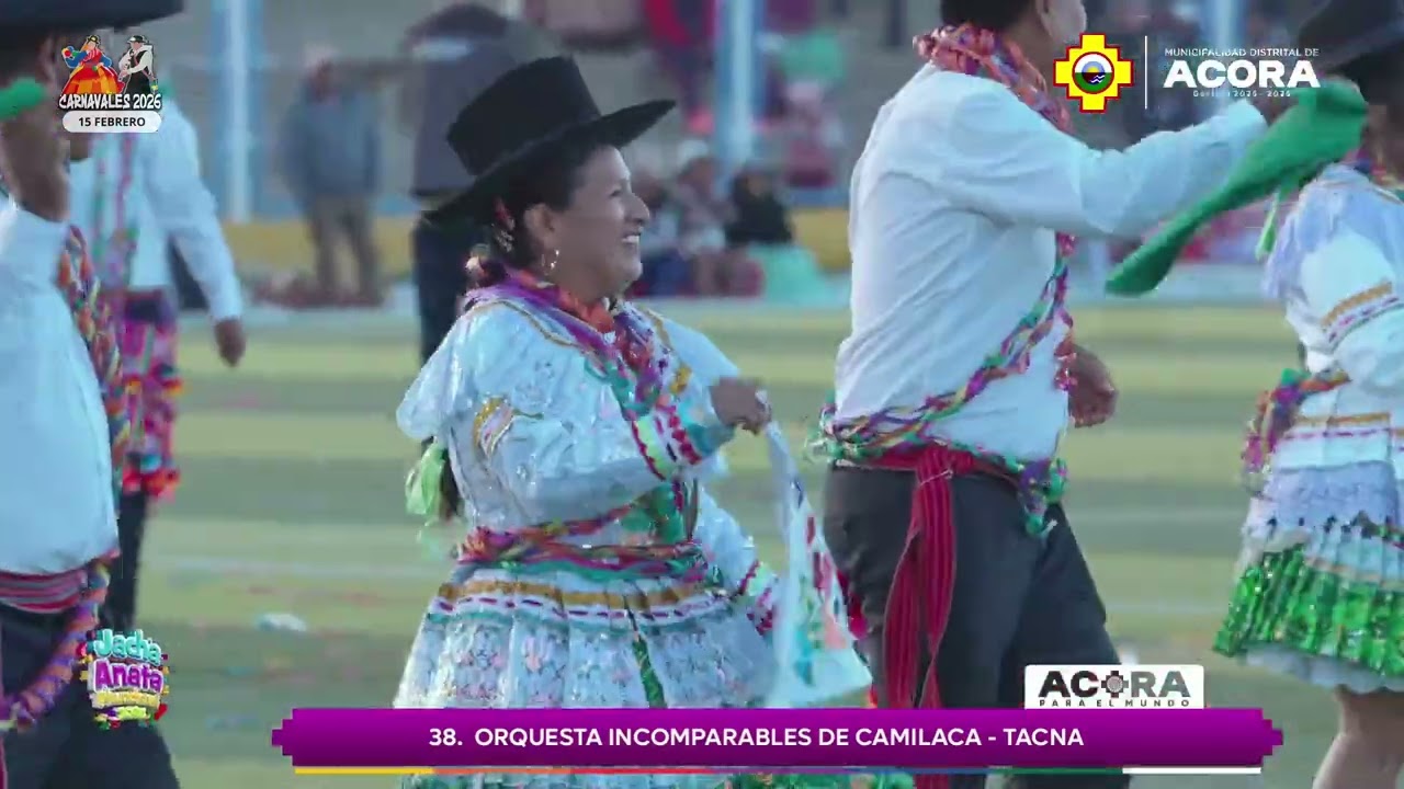 ORQUESTA IMCOMPARABLES DE CAMILACA | ACORA 2026