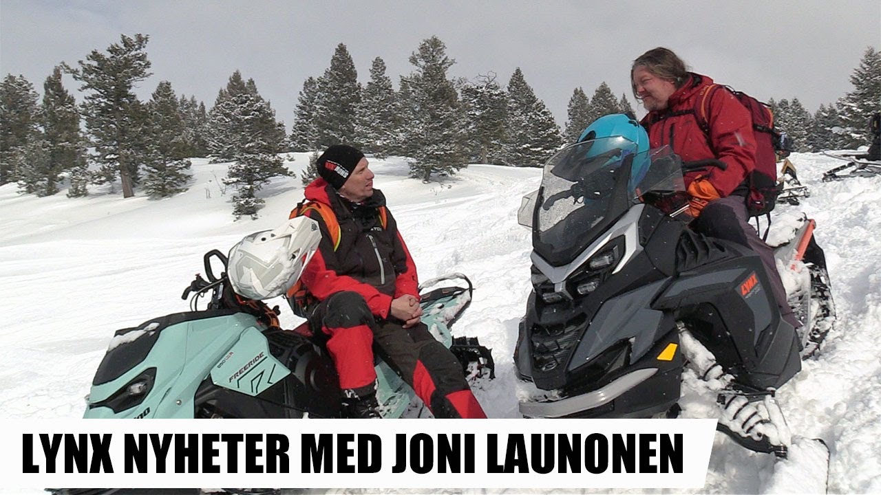 SnowRider TV Ep. 144, Säsong 6 - Lynx nyheter med Joni Launonen
