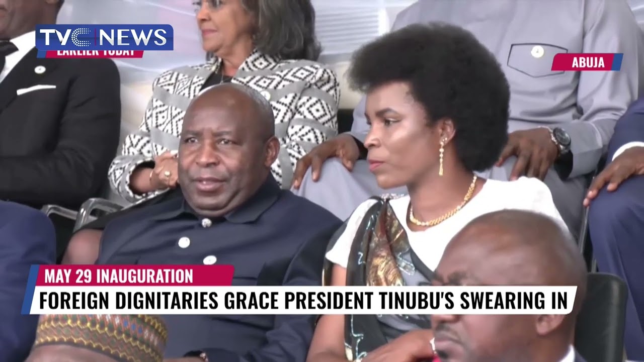 Foreign Dignitaries Grace President's Tinubu Swearing In