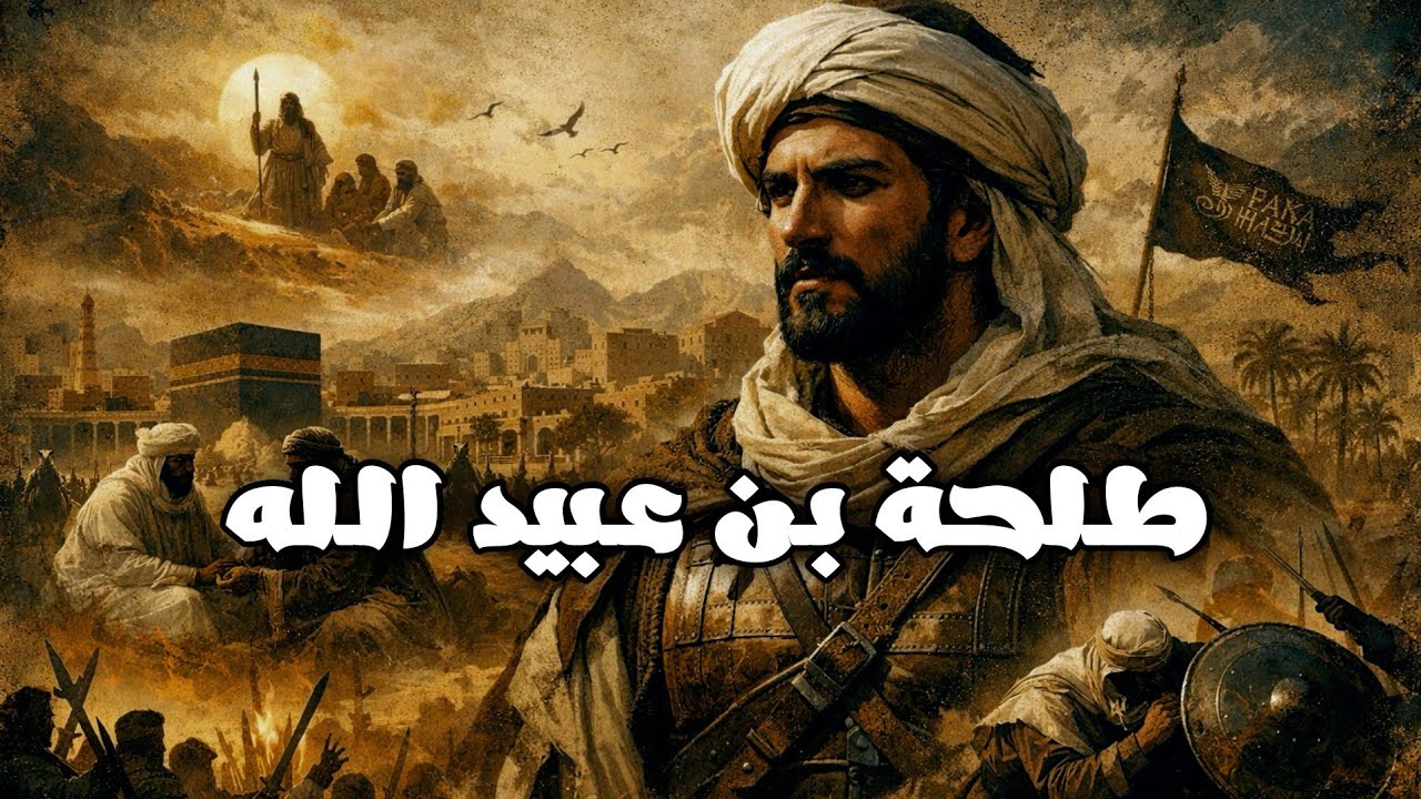 قصة طلحة بن عبيد الله كاملة | سيرة صحابي من أعظم أبطال الإسلام | قصص الصحابة