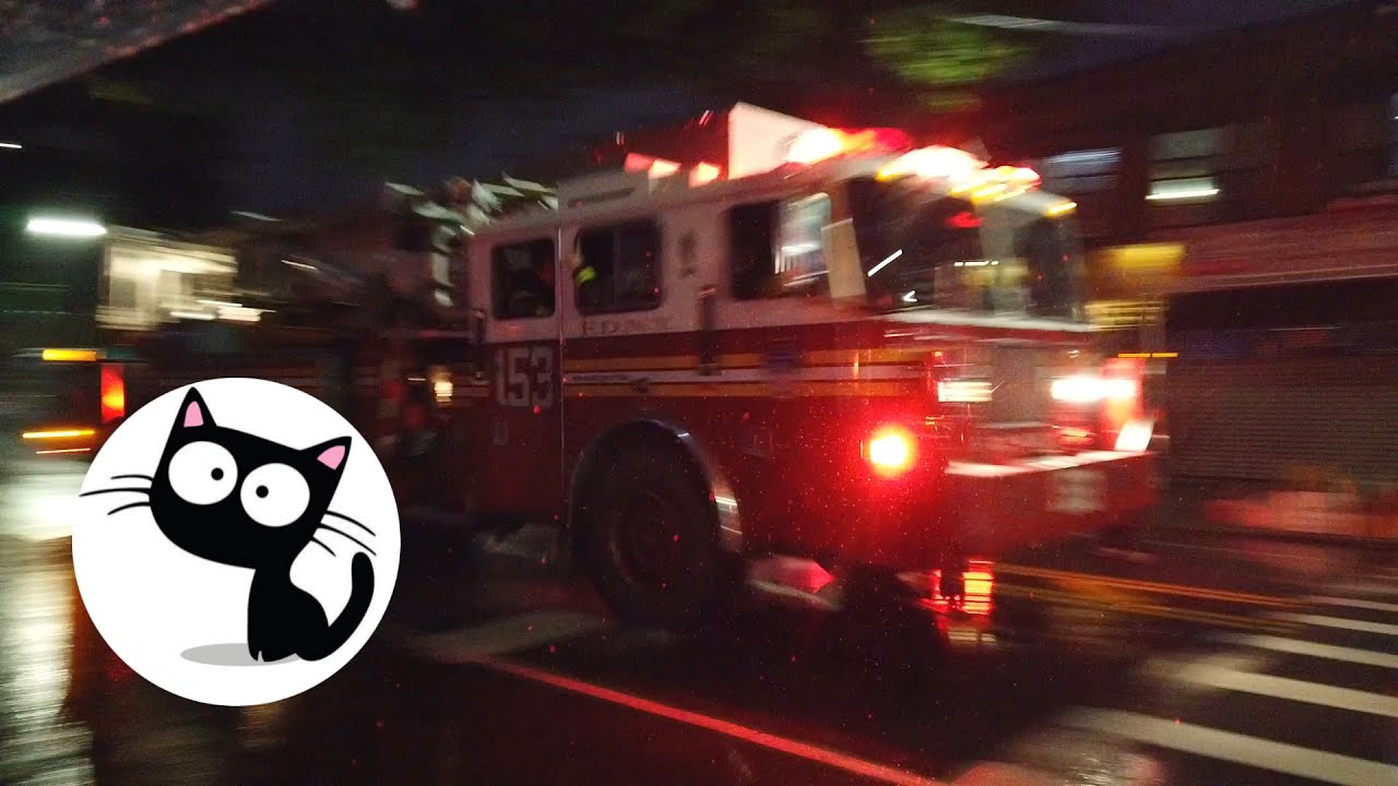 4K New York Night Rain and Thunder Walk - Walking Tours for Sleep & Relaxation • Summer 2020 Ep. 6
