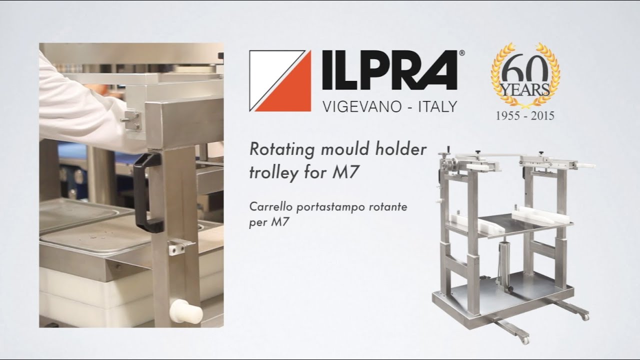 Foodpack - Ilpra - Rotating mould holder trolley for M7