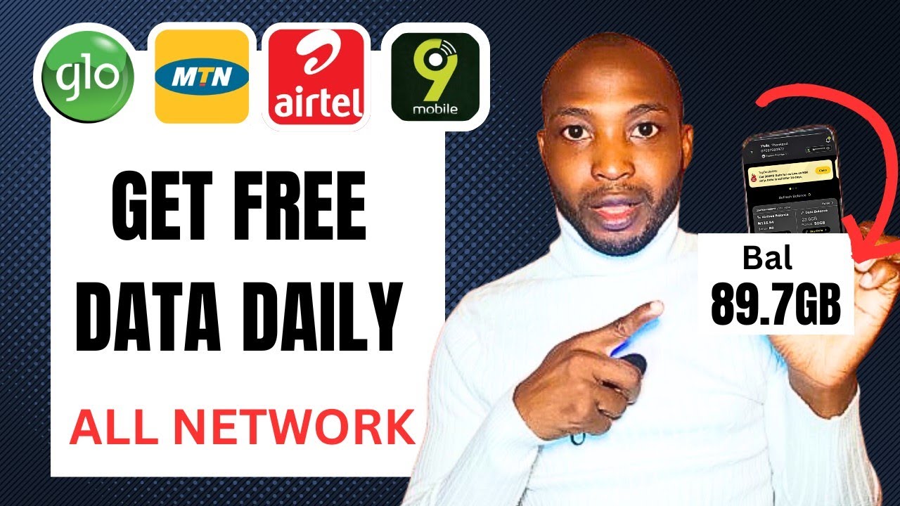 HOW TO GET FREE DATA DAILY TO BROWSE THE INTERNET (ALL NETWORK)