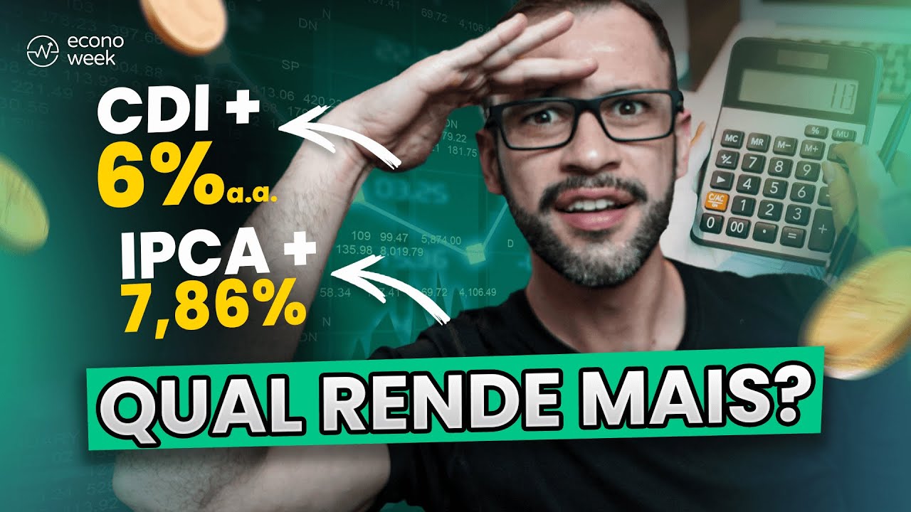 📈 CDI+6% ou IPCA+8%? A compara&ccedil;&atilde;o que NINGU&Eacute;M te mostra (e que muda tudo!)