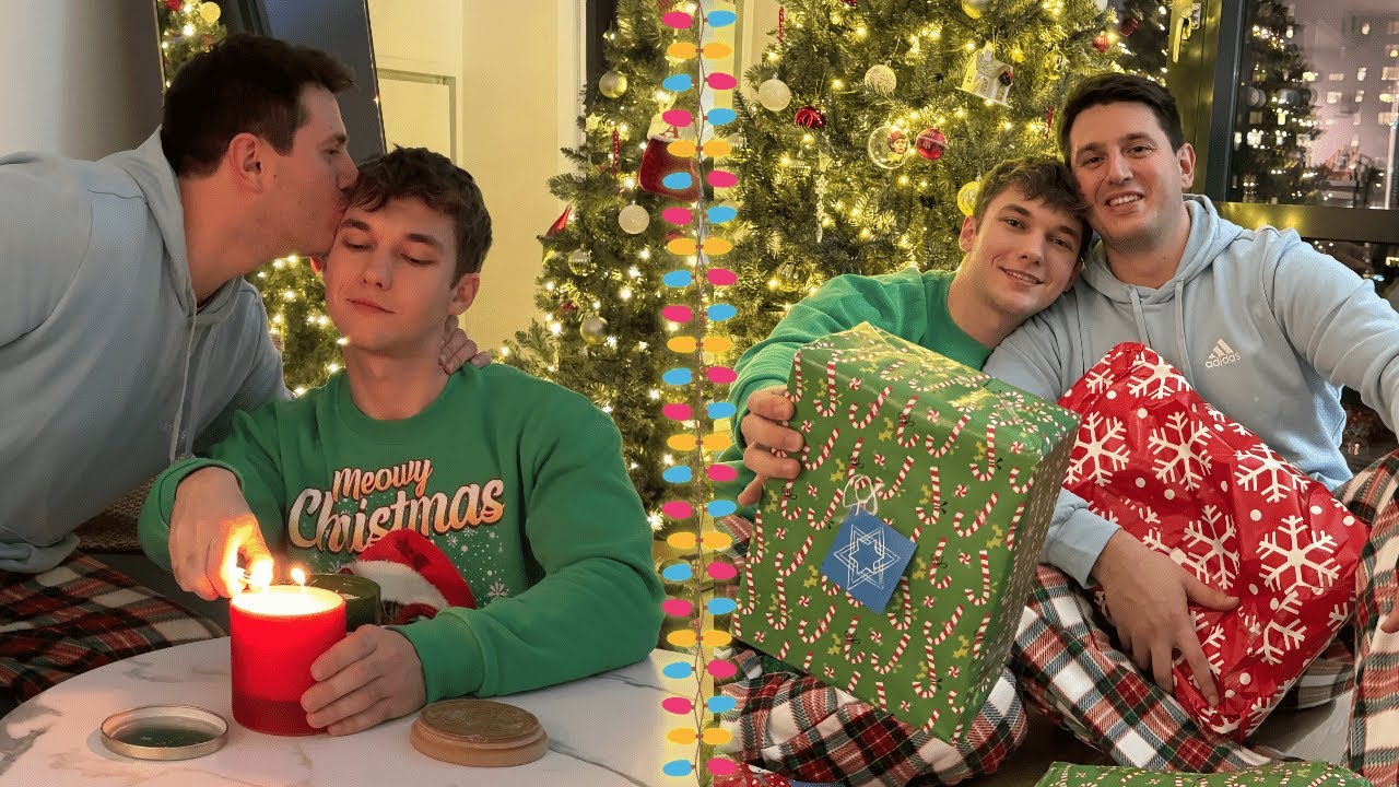 Gay Couple Christmas - we love You