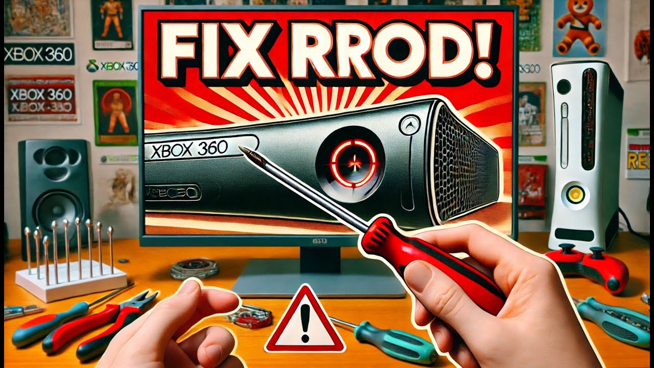 🔧 How to Fix the Xbox 360 Red Ring of Death (Step-by-Step Repair Guide!)