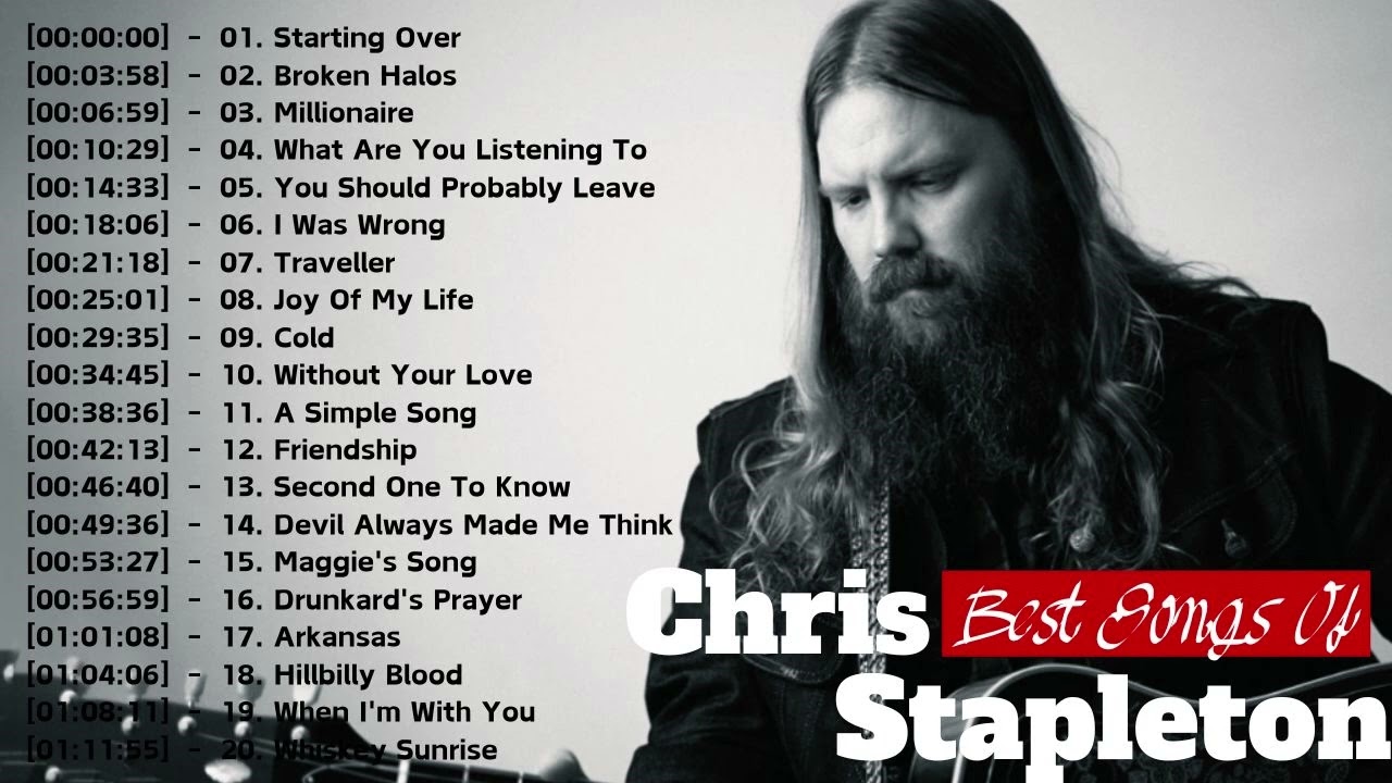 Chris Stapleton Greatest Hits Full Album 2024 - Best Country Songs Chris Stapleton