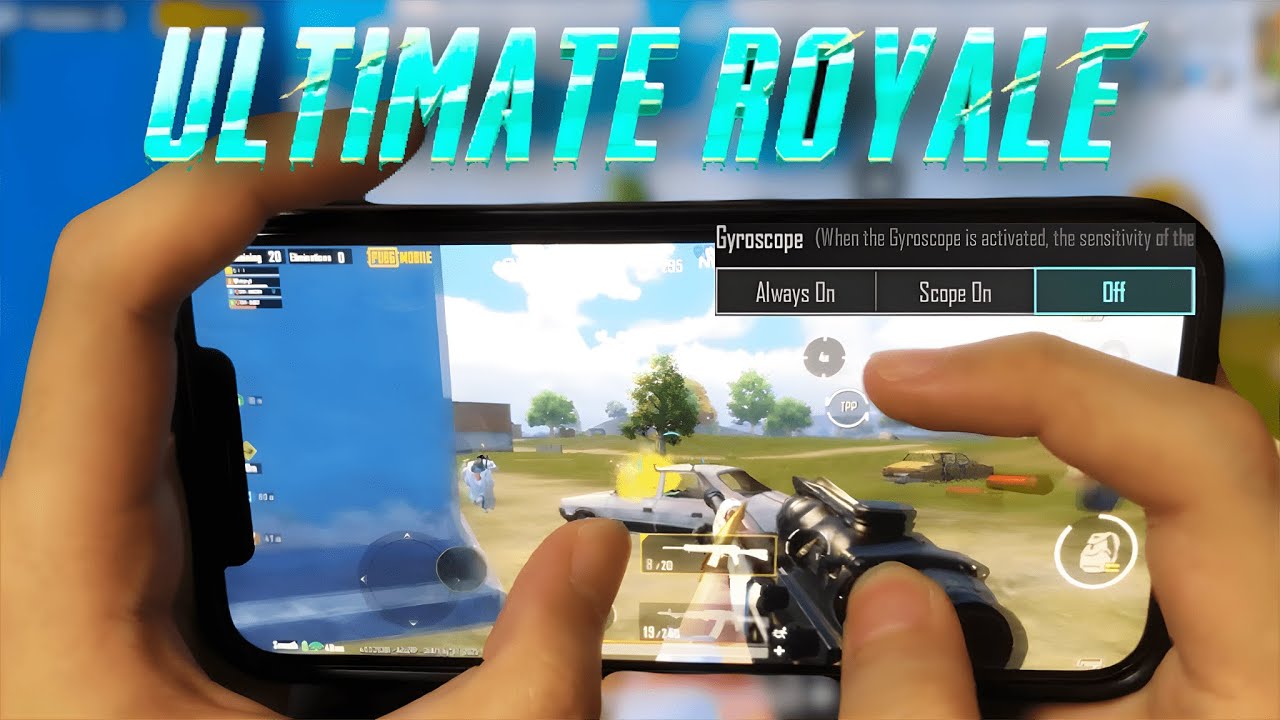 No Gyro iPhone Player HANDCAM in Ultimate Royale#8 | PUBG Mobile - BGMI