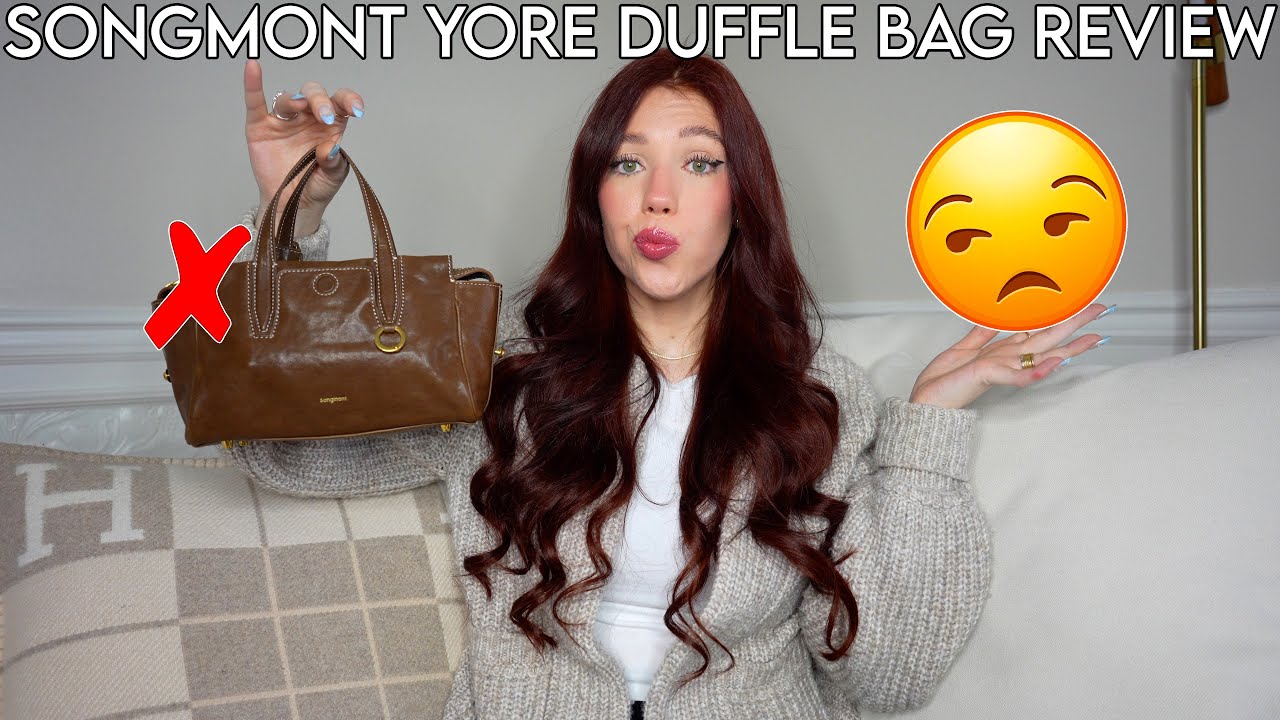 3 MONTH SONGMONT MINI YORE DUFFLE BAG REVIEW! PROS AND CONS | Kenzie Scarlett