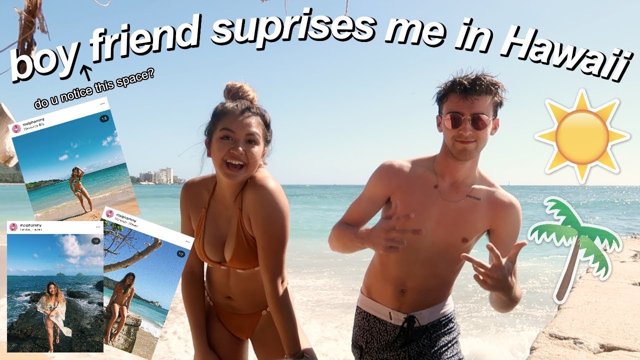 travelling to hawaii alone (boy friend surprises me)| maiphammy