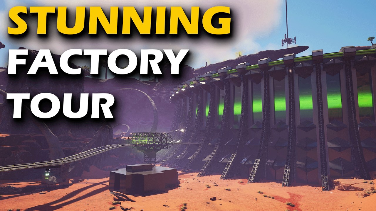 Используйте это как вдохновение для 1.0 — Satisfactory Factory Tour