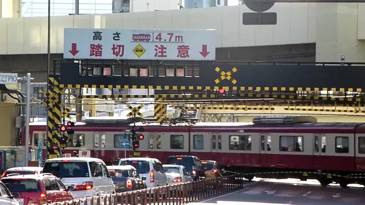 蒲田踏切　京急空港線＆第一京浜