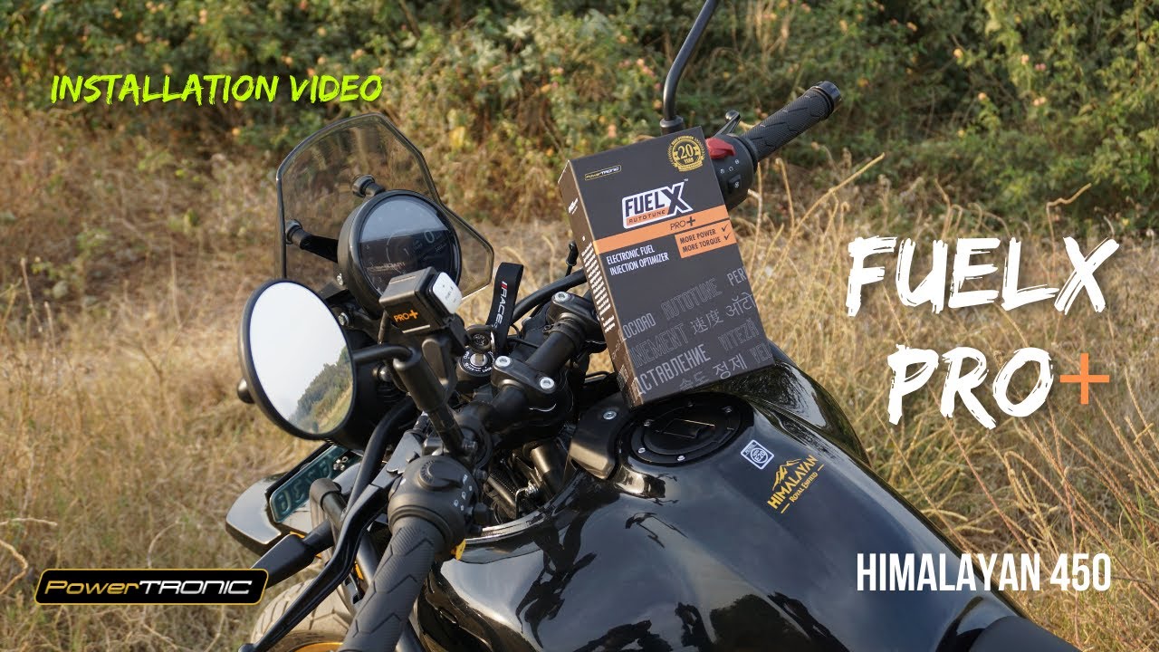 Royal Enfield Himalayan 450 | FuelX Pro+ | Installation Video
