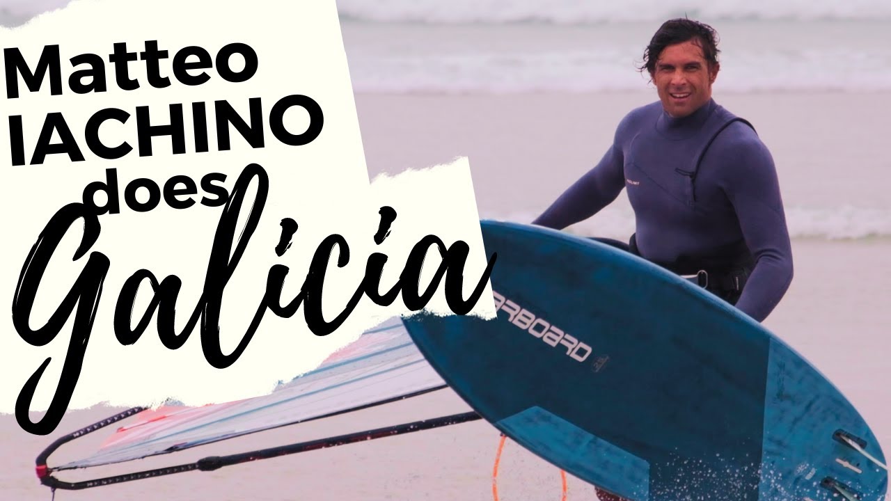 An impromptu windsurf trip to Galicia with Matteo Iachino.