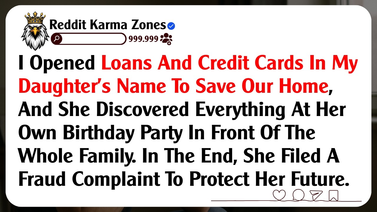 I Opened Loans And Credit Cards In My Daughter’s Name To Save Our Home, And She Discovered...