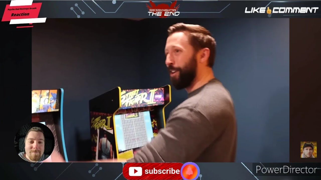 PSYCHO DAD DESTROYS ARCADE Reaction