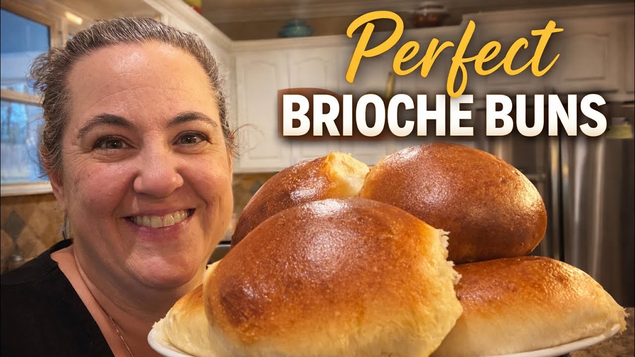 Brioche Buns From Scratch | Soft, Fluffy & Melt-in-Your-Mouth. Breaduary - Bread every video