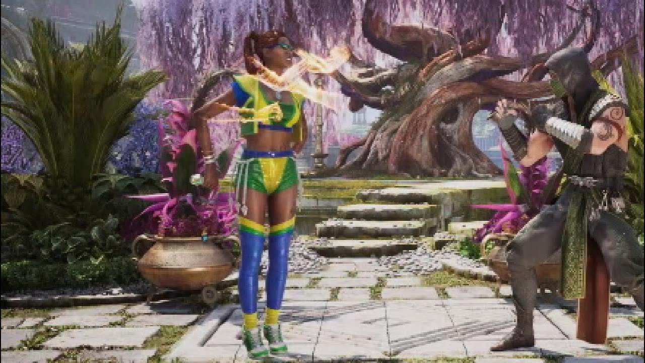 Mortal Kombat 1 Every Tanya Taunt