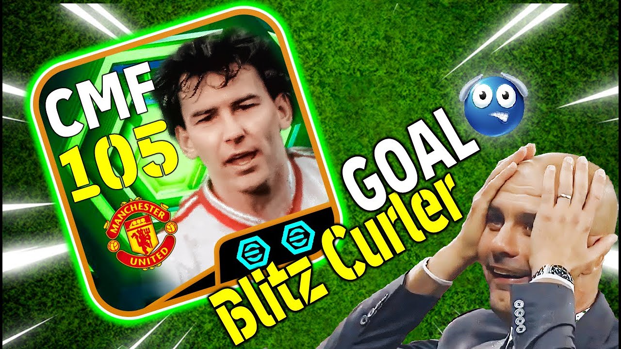NEW 105 BRYAN ROBSON 💥 Blitz Curler GOALS + Visionary Pass | eFootball2026 Review 🌟