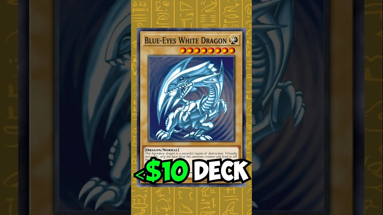 САМАЯ ДЕШЁВАЯ МЕТА-КОЛОДА В ИСТОРИИ ЮГИО!!! #yugioh #masterduel #blueeyes #blueeyeswhitedragon