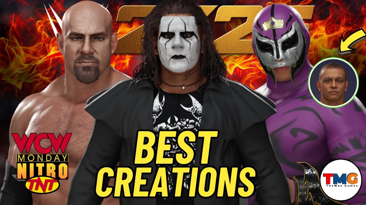 WWE 2K25 : Great WCW creations off the community creation!