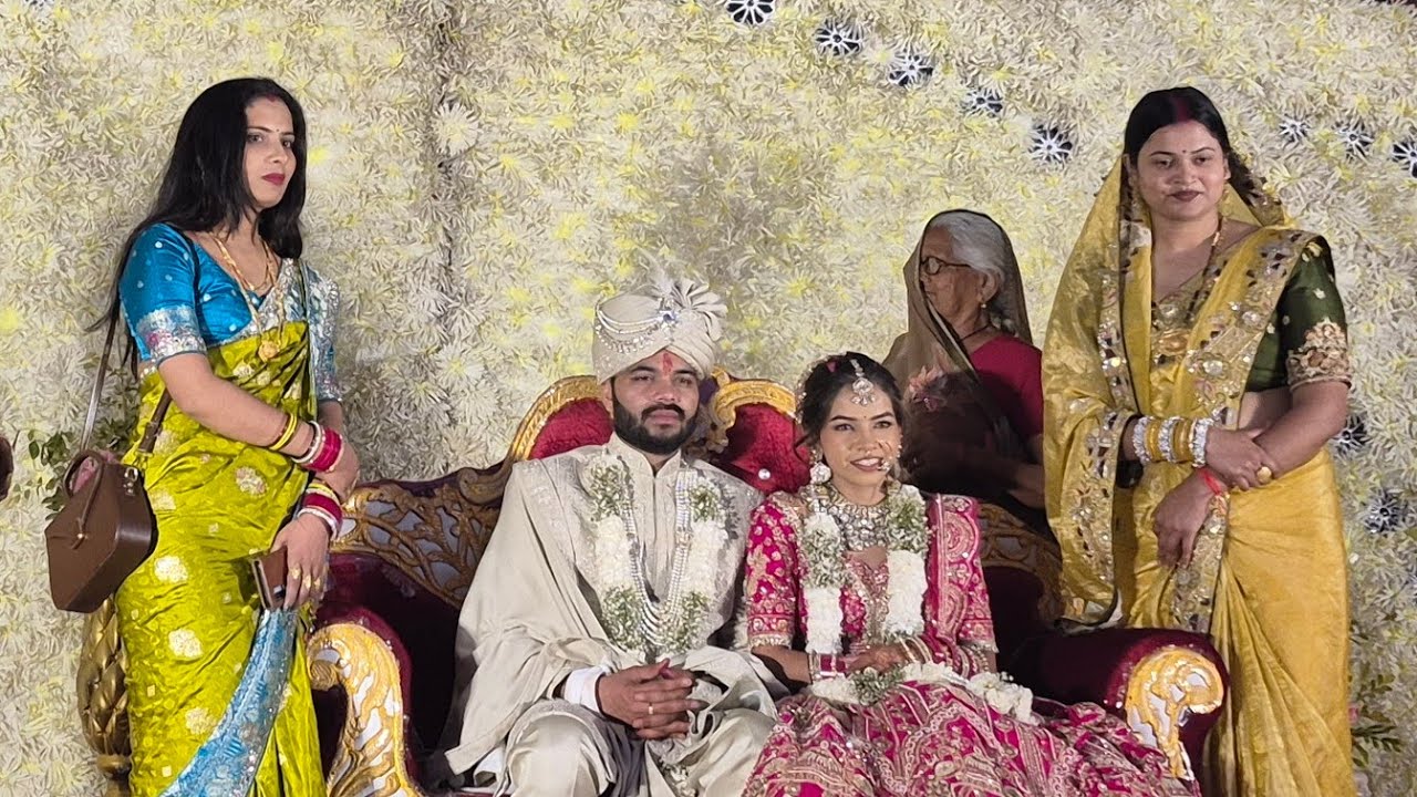Karishma & veer ki shandar shadi 🥰🥰 #vlog #love #couple 