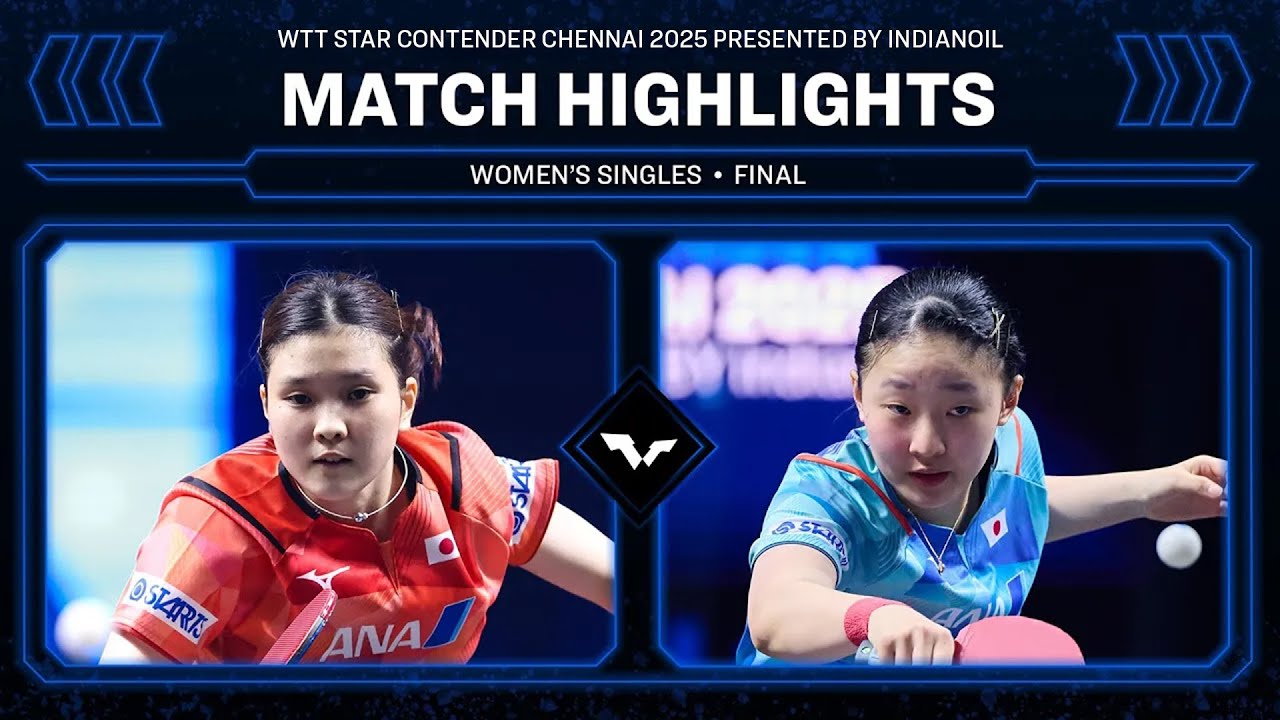 Honoka Hashimoto vs Miwa Harimoto | Match Highlights | #WTTChennai 2025