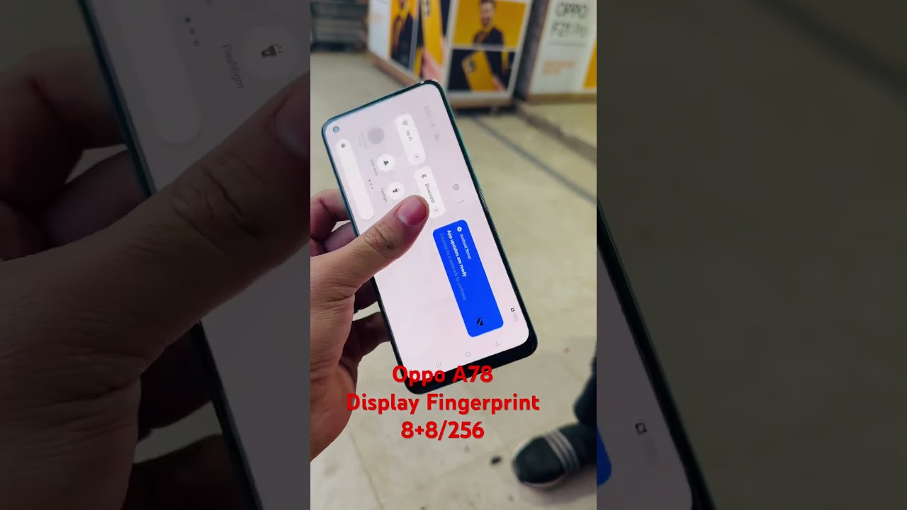 Oppo A78 Display Fingerprint ❤️