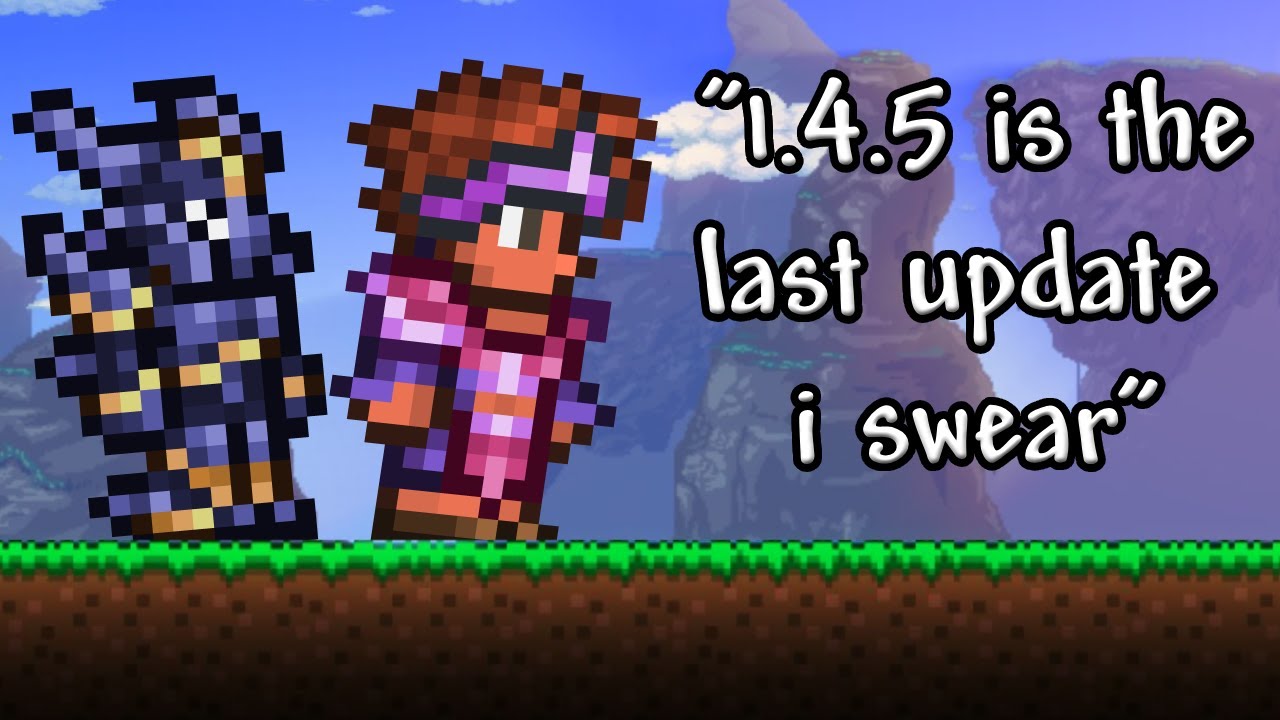 История &laquo;последних&raquo; обновлений Terraria