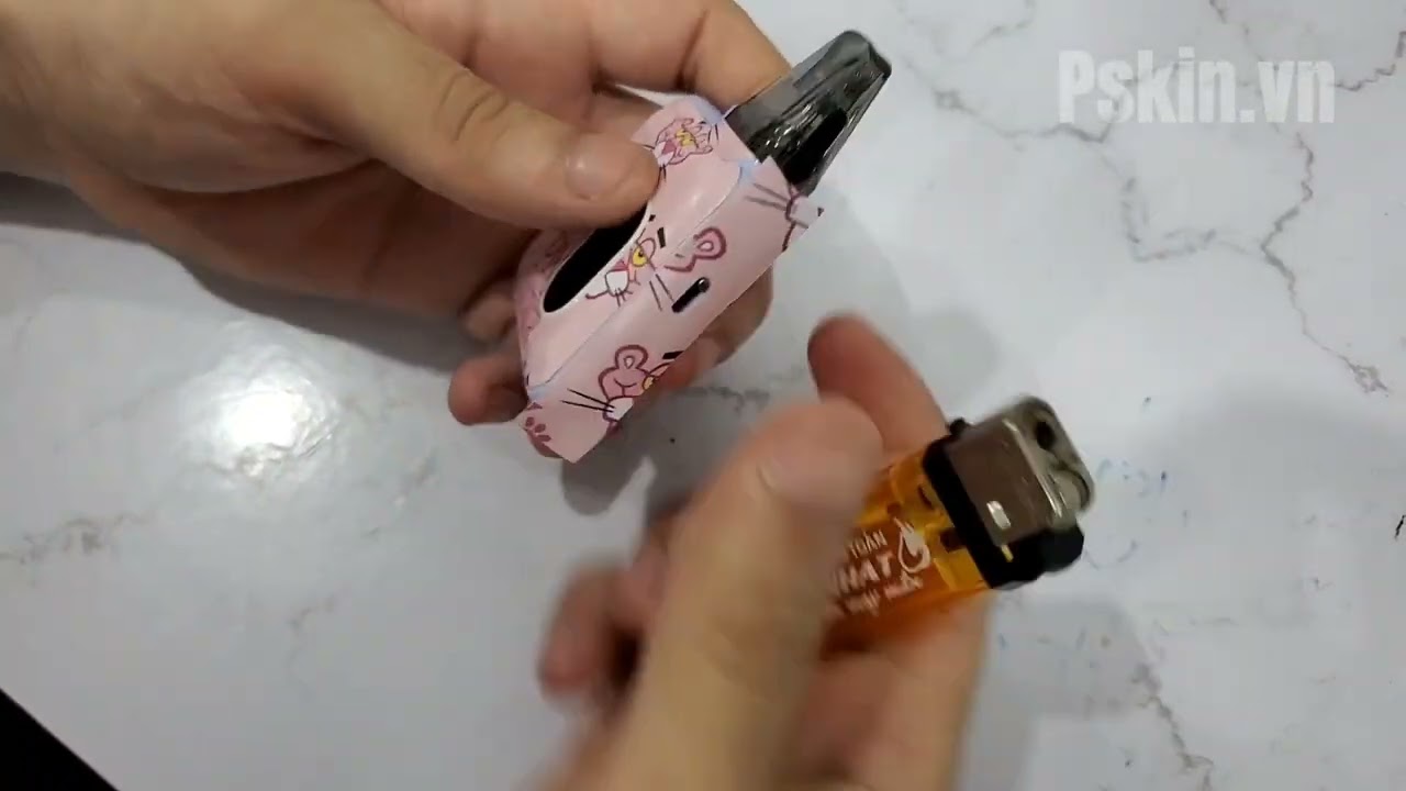 Hướng dẫn dán skin cho POD - thuốc lá điện tử tại nhà cực kỳ đơn giản