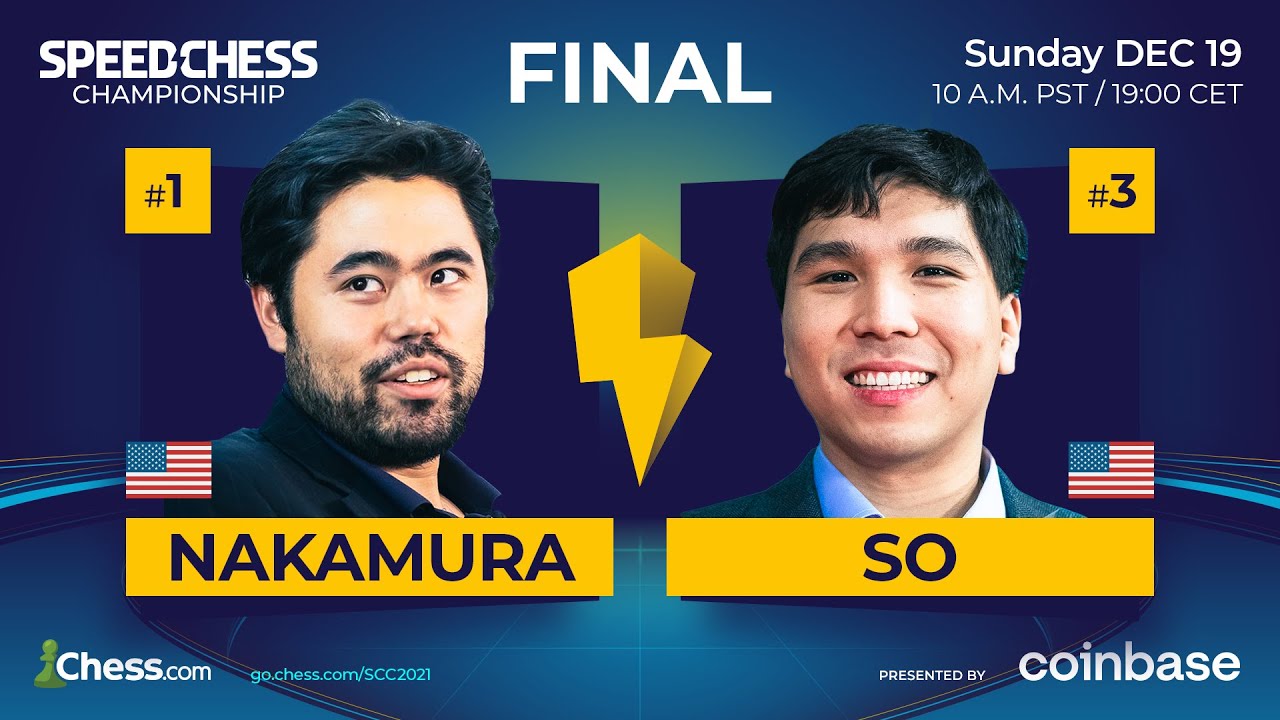 La finale du Speed Chess Championship  | Hikaru Nakamura vs Wesley So Liren