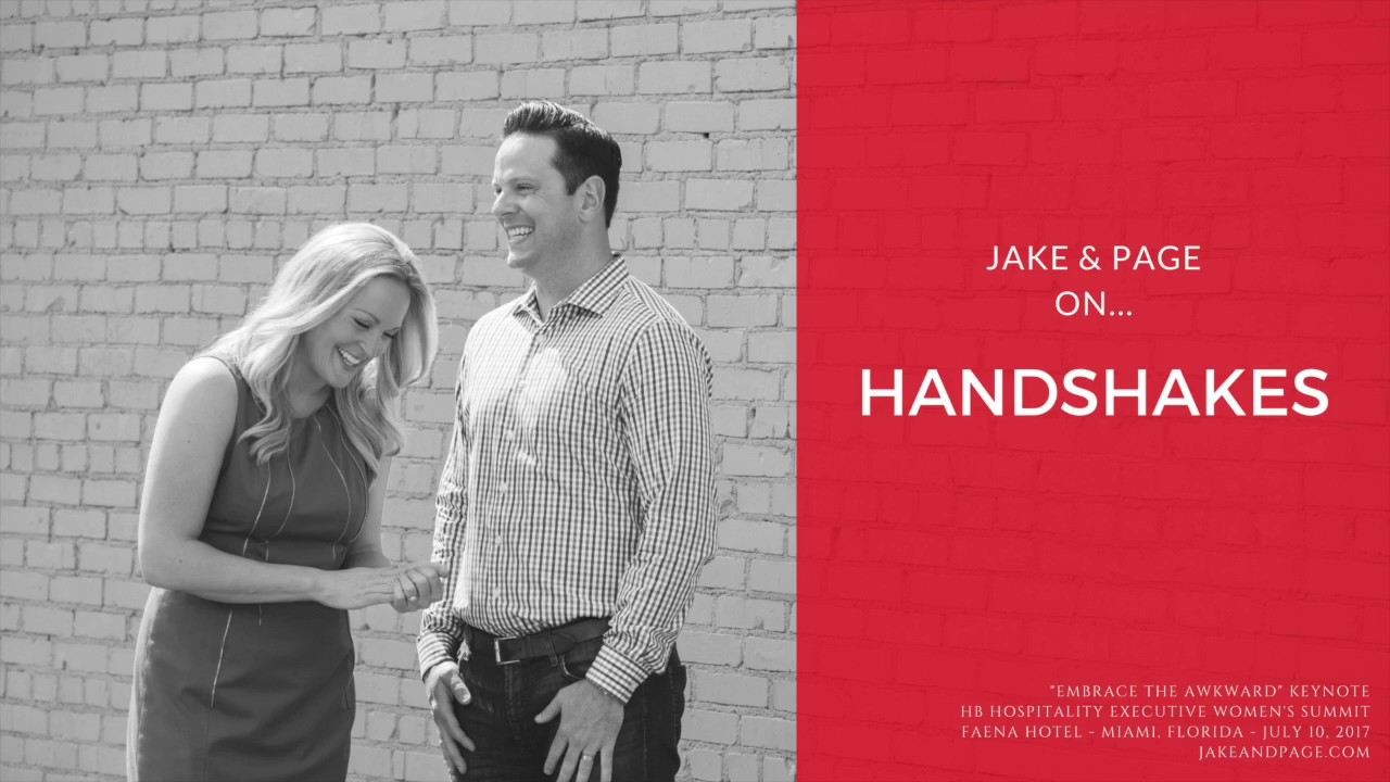 Jake & Page Public Speaking Tips - Shaking Hands