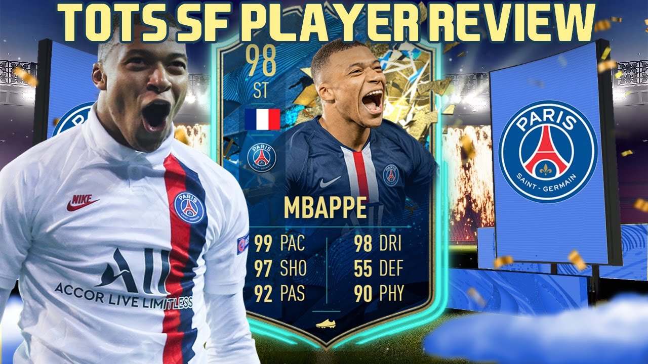 BETTER THAN HIS TOTY?? 98 TOTSSF MBAPPE PLAYER REVIEW! FIFA 20 ULTIMATE TEAM