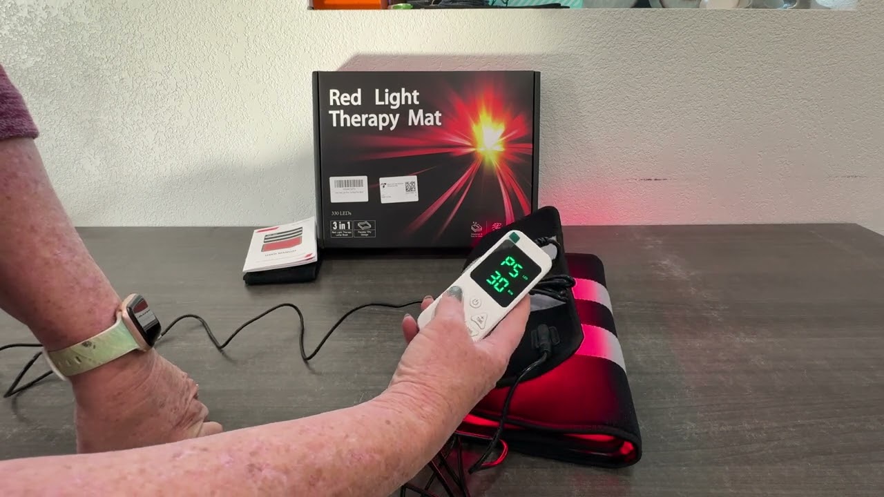 PZJDSRRed Light Therapy Mat, Foldable 320 LEDs  WATCH THIS BEFORE YOU BUY! #ad #amazoninfluencer