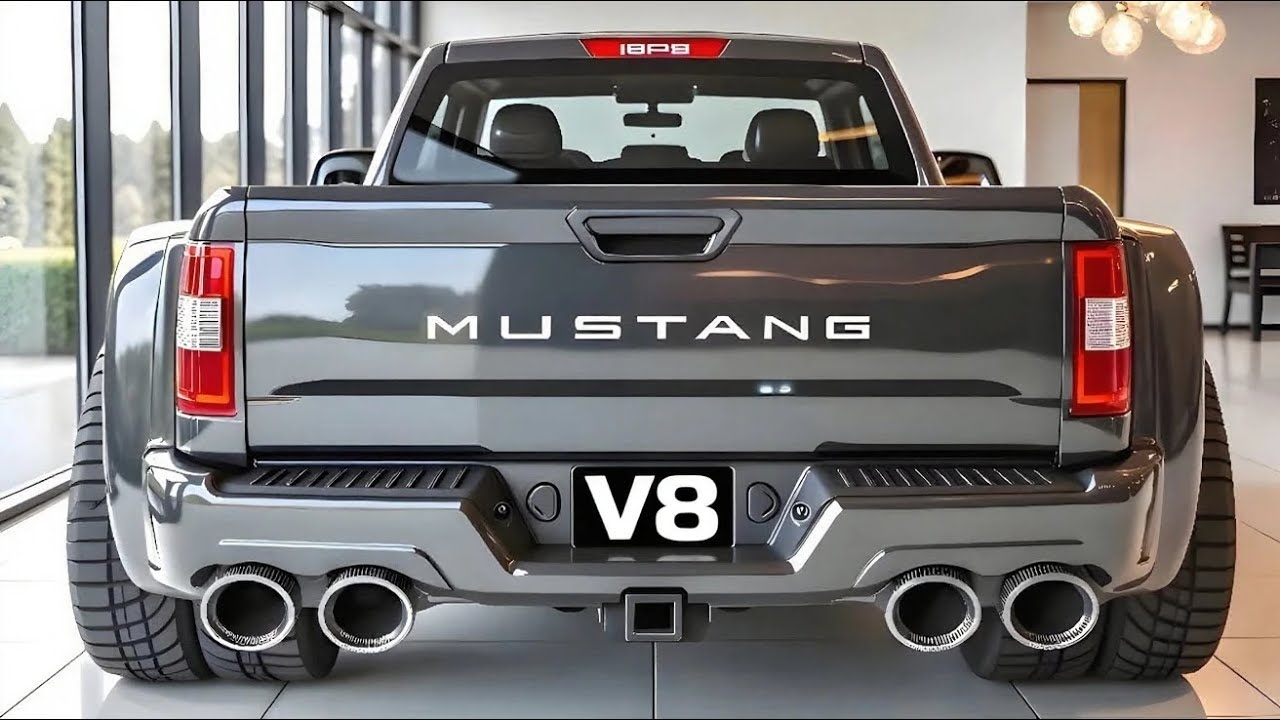 Только что вышел: пикап Ford Mustang 2026 года &mdash; обзор самого мощного пикапа