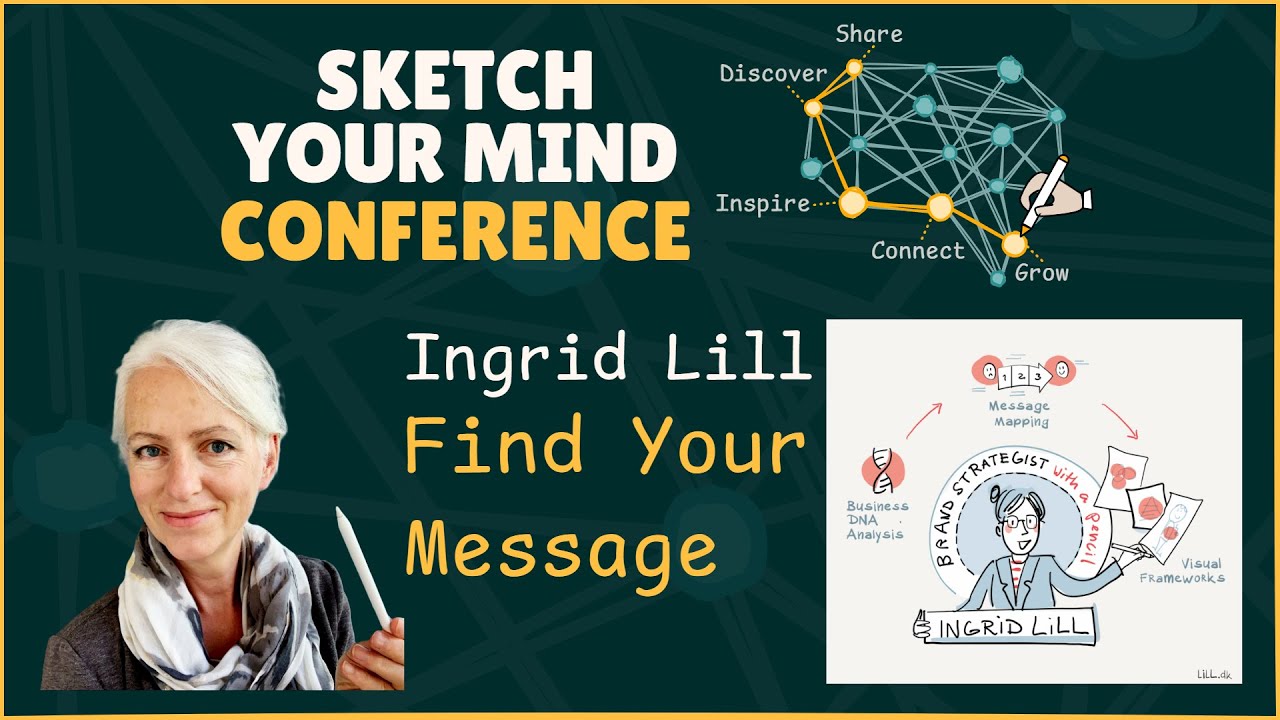 Find Your Message with Ingrid Lill  - Sketch Your Mind Conference, 2025