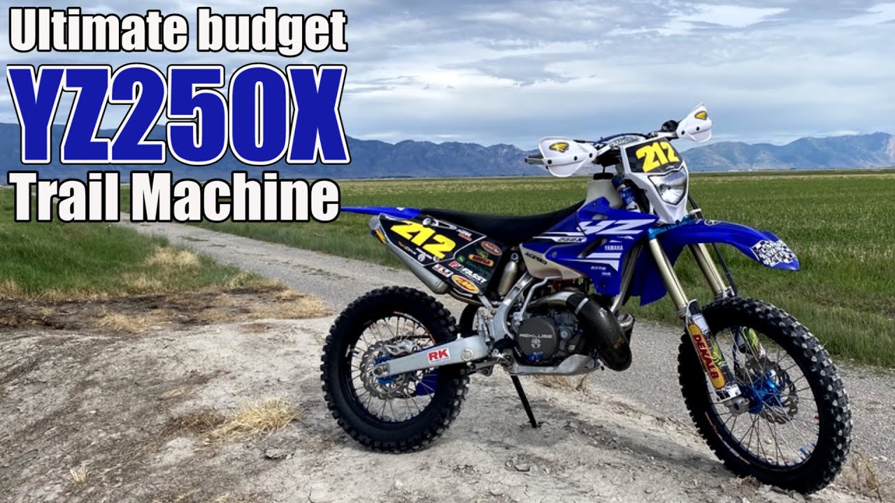 Ultimate YZ250X Trail Machine for a Real Yamaha guy.